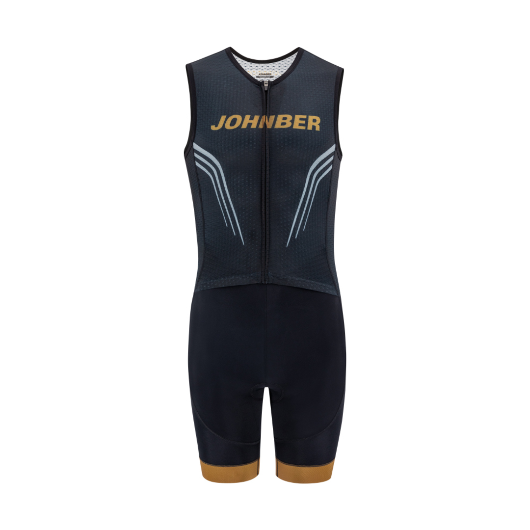 존버 철인3종 민소매 경기복 블랙골드 | 데얼스 아웃도어 전문 플랫폼