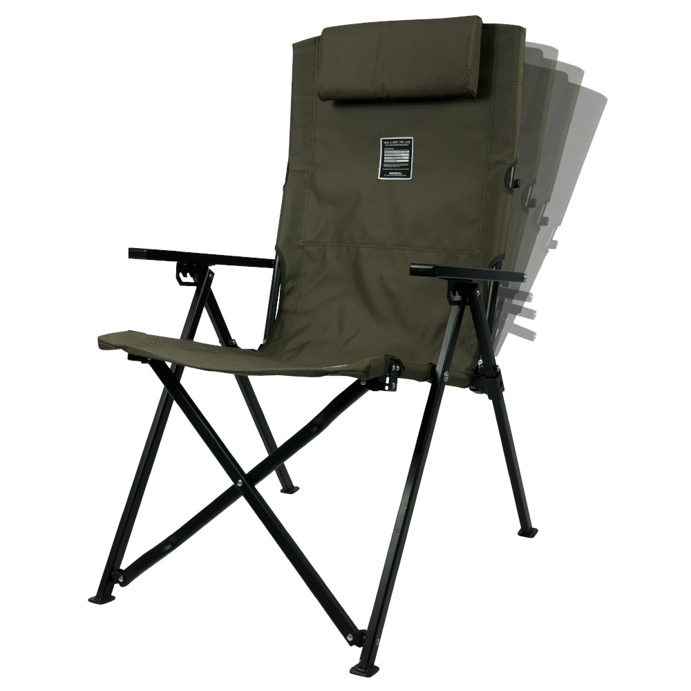 원스위크라이프 캠핑 각도조절 릴렉스 체어 OCH0251 BLACK | 데얼스 아웃도어 전문 플랫폼