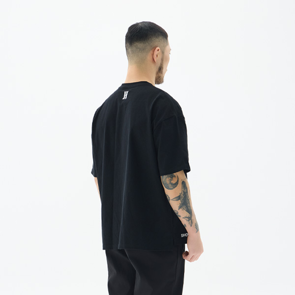 오버셔 라이프 스탠다드 워싱 반팔티 블랙 | 데얼스 아웃도어 전문 플랫폼