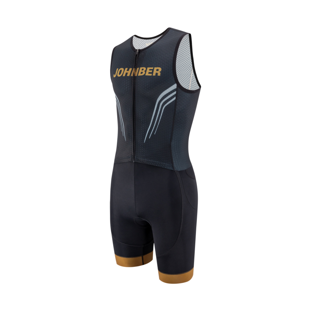 존버 철인3종 민소매 경기복 블랙골드 | 데얼스 아웃도어 전문 플랫폼