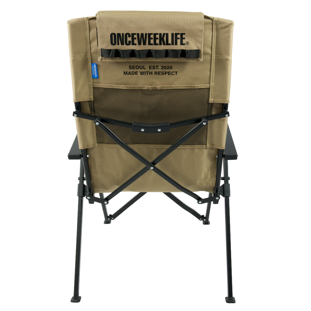 원스위크라이프 캠핑 각도조절 릴렉스 체어 OCH0251 BEIGE | 데얼스 아웃도어 전문 플랫폼