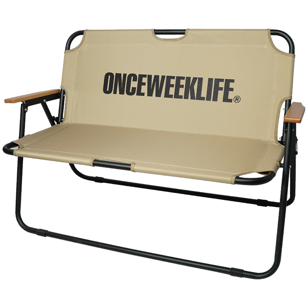 원스위크라이프 2인용 캠핑 의자 벤치 OCH0211 IVORY | 데얼스 아웃도어 전문 플랫폼