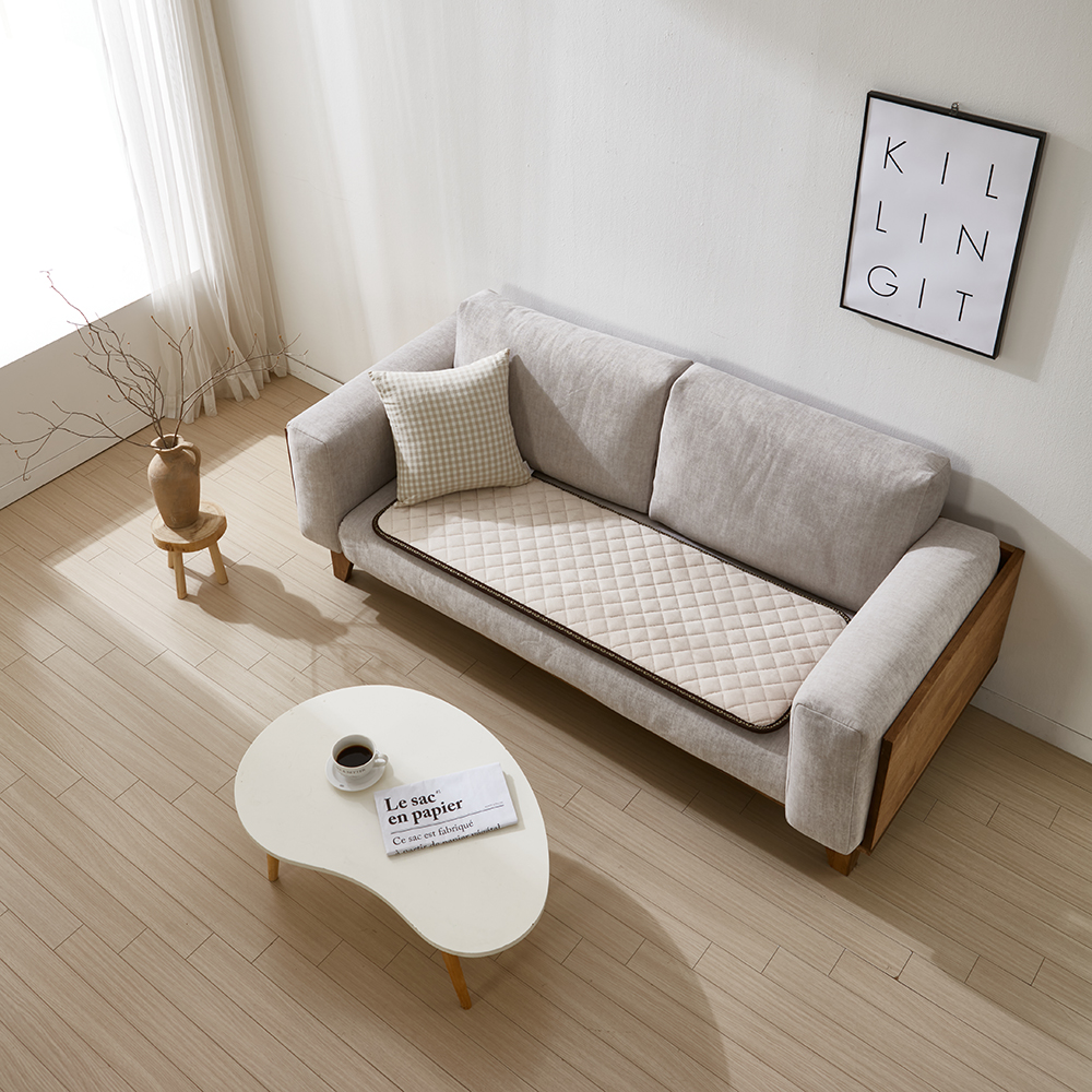 [캠핑덕] 극세사 논슬립 전기방석 온열 쇼파전기매트 3인용 의자방석 | 데얼스 아웃도어 전문 플랫폼