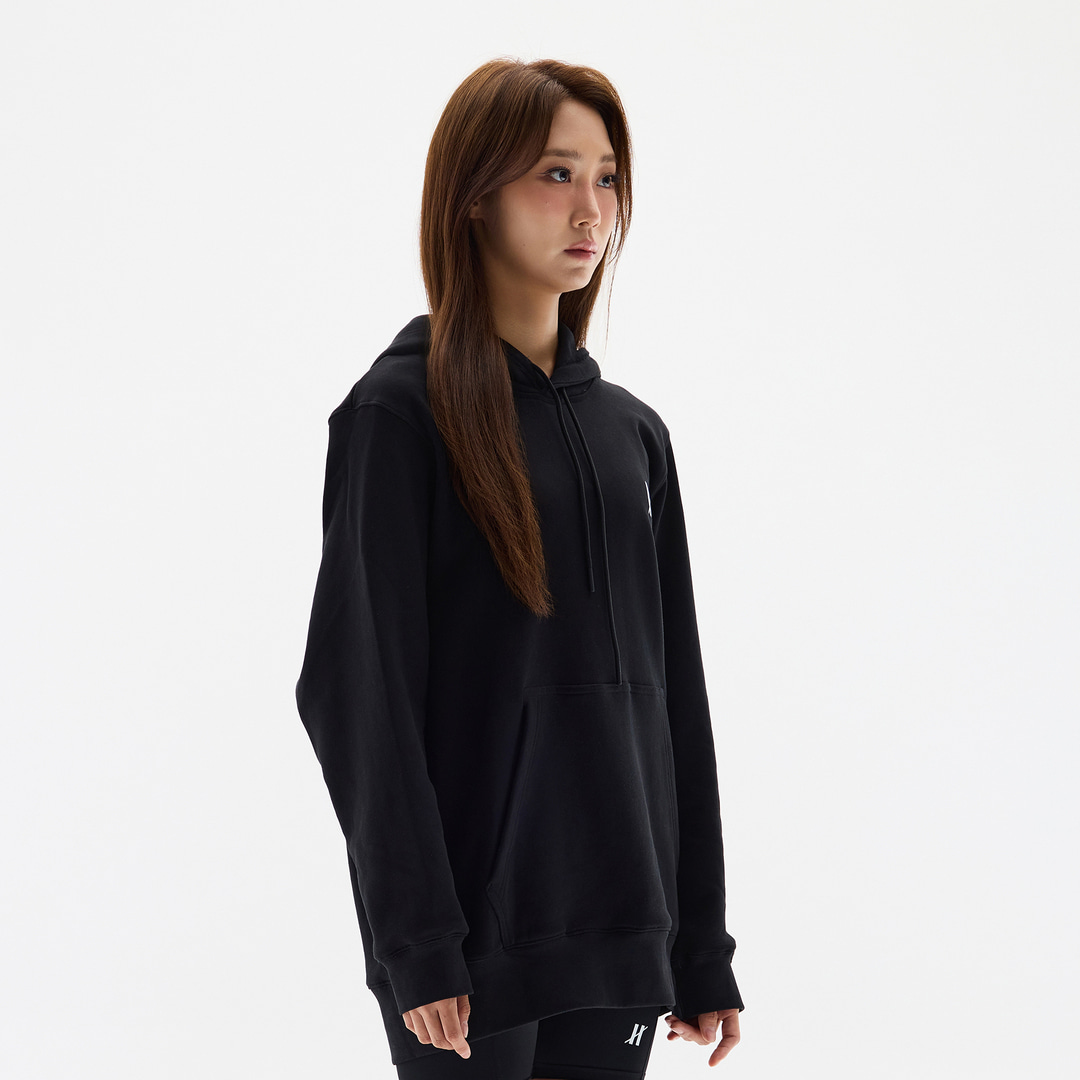 오버셔 라이프 스탠다드 후디 블랙 | 데얼스 아웃도어 전문 플랫폼