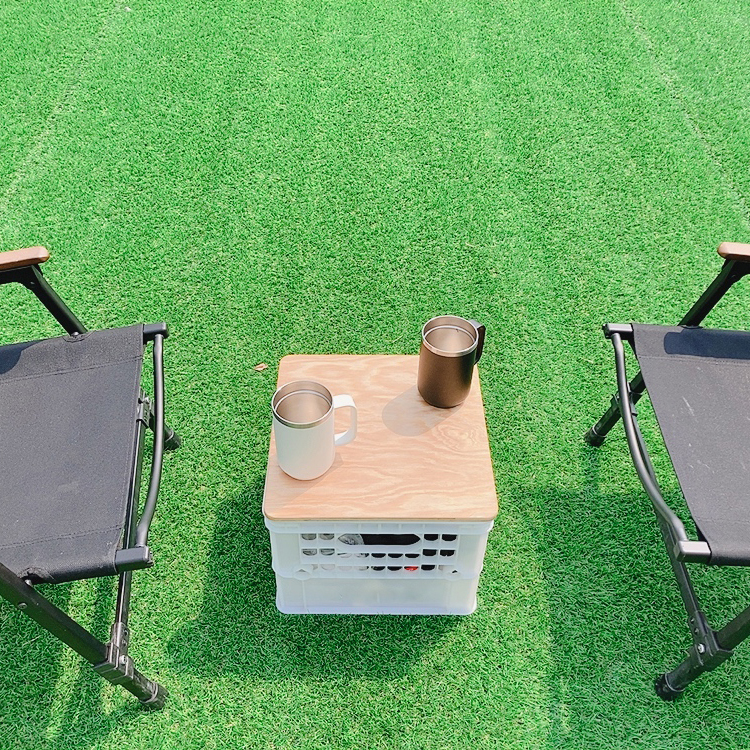 [캠핑덕] 밀크박스 우드 상판 선반 | 데얼스 아웃도어 전문 플랫폼