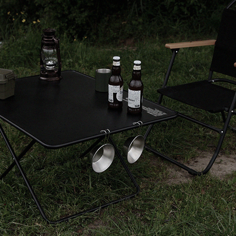 KEEP 택티컬 크로스 접이식 높이 조절 캠핑 테이블 | 데얼스 아웃도어 전문 플랫폼