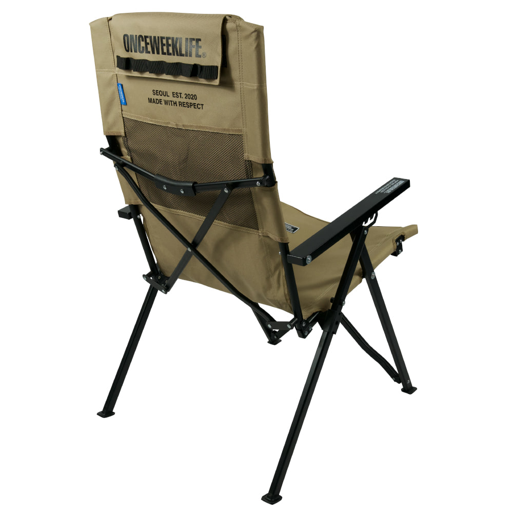 원스위크라이프 캠핑 각도조절 릴렉스 체어 OCH0251 BEIGE | 데얼스 아웃도어 전문 플랫폼