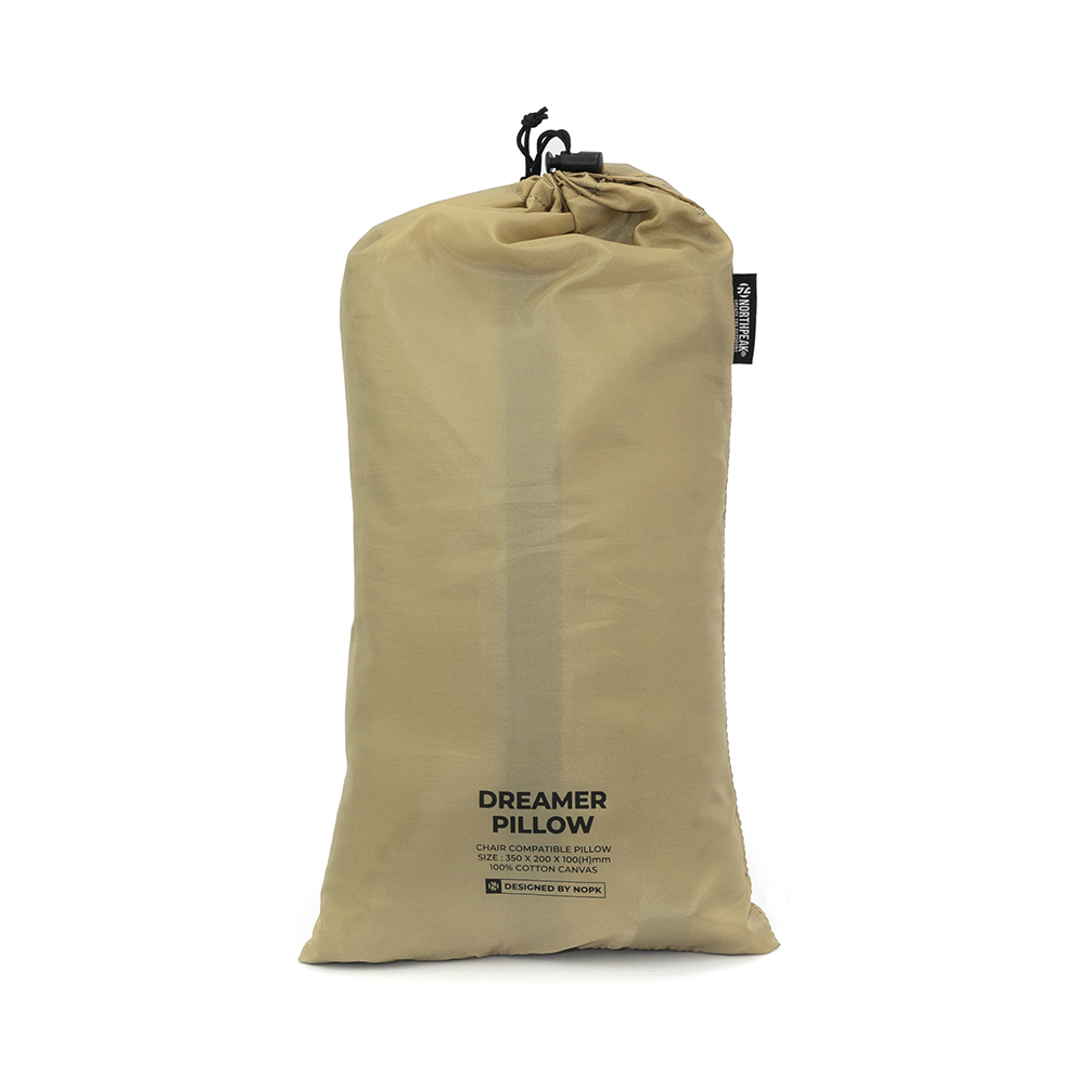 노스피크 드리머 필로우_올리브탄 | 데얼스 아웃도어 전문 플랫폼