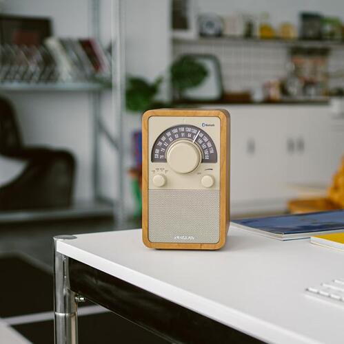 [정식수입] 산진 블루투스 라디오 스피커 WR-15 미니 우드 감성 레트로 | 데얼스 아웃도어 전문 플랫폼