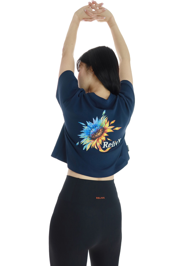 릴릭스 시그니쳐 크롭 반팔티 | 데얼스 아웃도어 전문 플랫폼