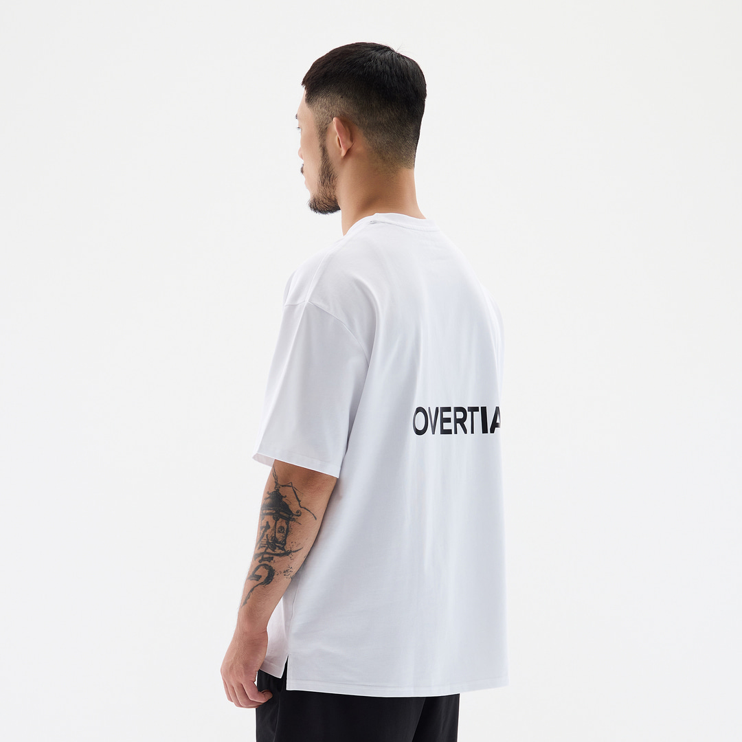 오버셔 라이프 스마일 반팔티 화이트 | 데얼스 아웃도어 전문 플랫폼