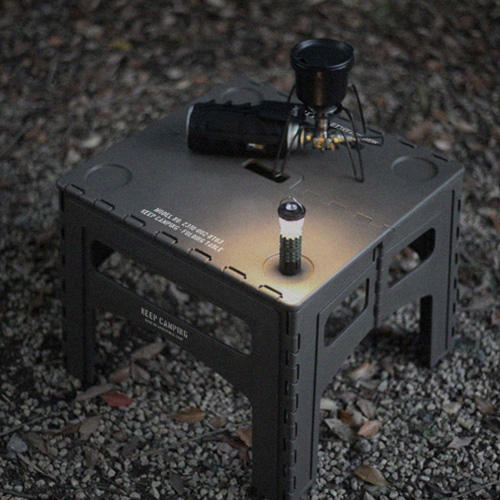 KEEP 원액션 폴딩 테이블 S, L | 데얼스 아웃도어 전문 플랫폼