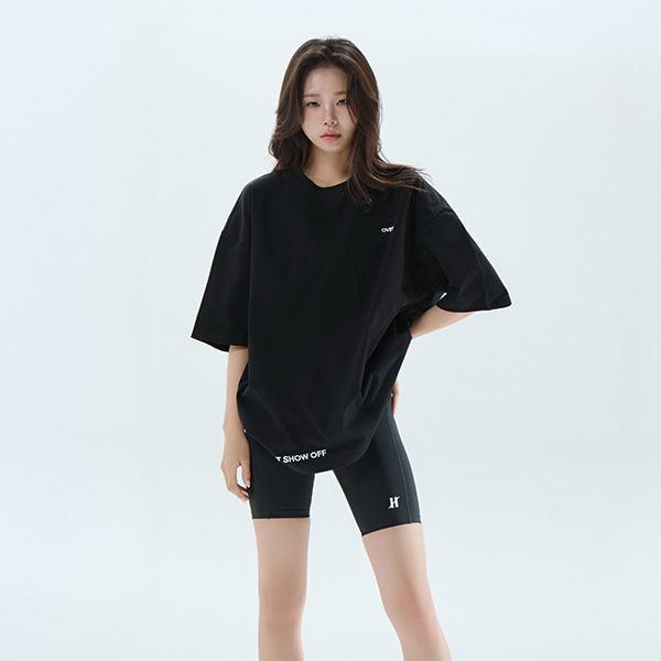 오버셔 라이프 스탠다드 워싱 반팔티 블랙 | 데얼스 아웃도어 전문 플랫폼