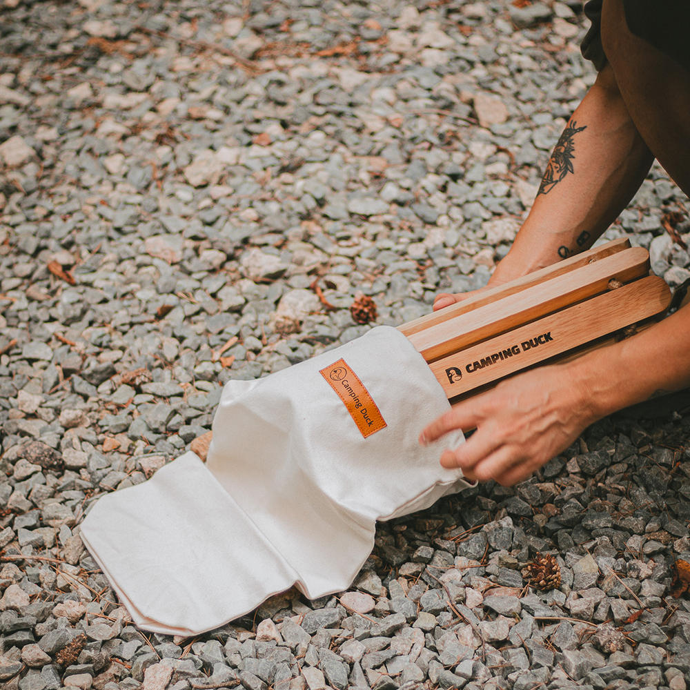 [캠핑덕] 이븐 우드 캠핑 발매트 난로받침대 팬히터 | 데얼스 아웃도어 전문 플랫폼