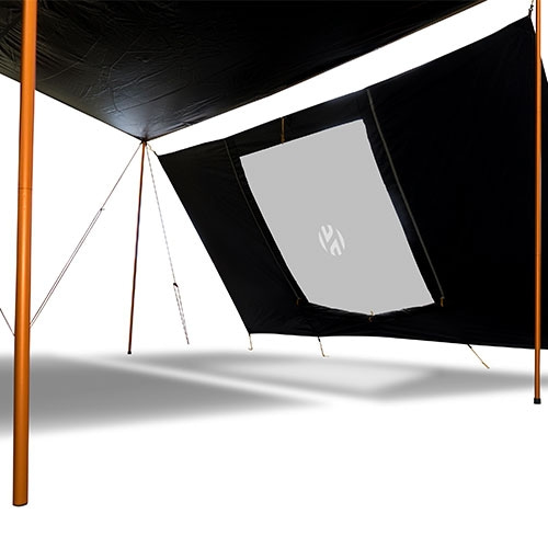 노스피크 사이드 월 블랙 L | 데얼스 아웃도어 전문 플랫폼