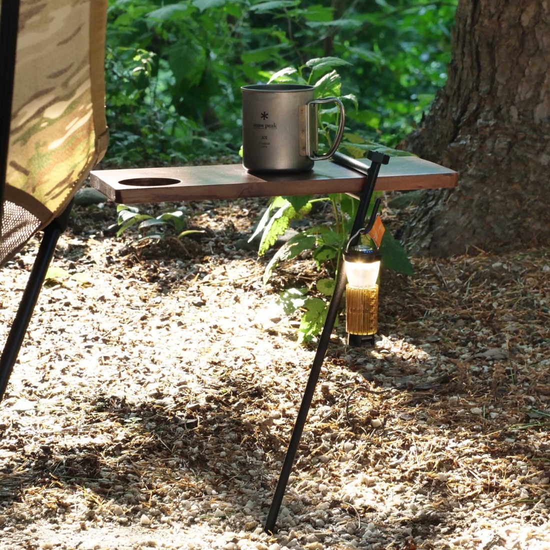 [캠핑덕] 클라우드 미니 사이드 캠핑 테이블 | 데얼스 아웃도어 전문 플랫폼