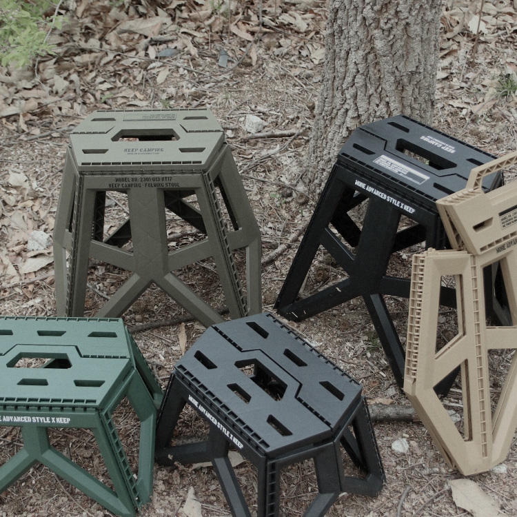 KEEP 원터치 폴딩 스툴 | 데얼스 아웃도어 전문 플랫폼