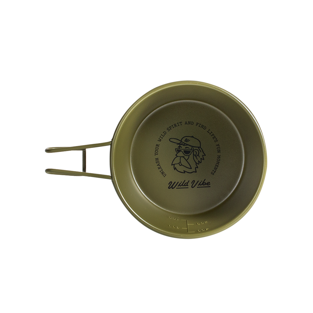 와일드바이브 카키 시에라 컵_Forest, Sierra Cup (450ml) | 데얼스 아웃도어 전문 플랫폼