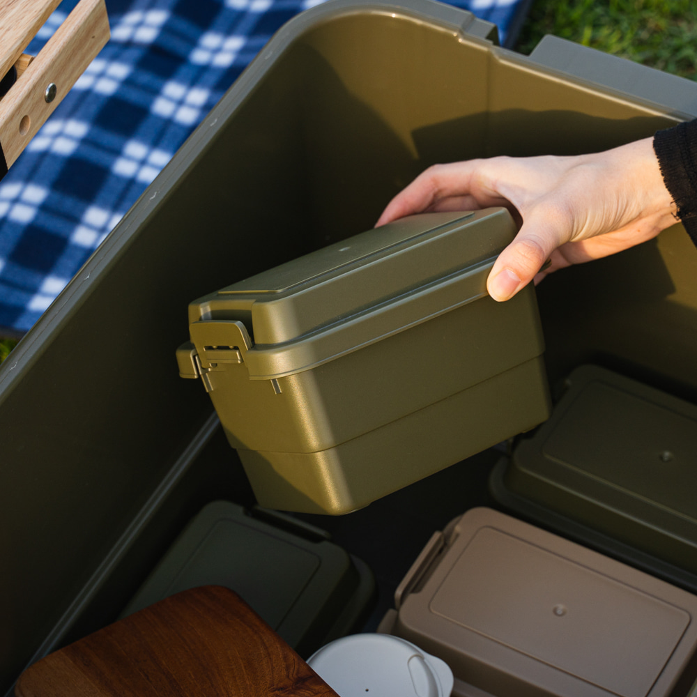 [캠핑덕] 벨레 미니 카고박스 스토리지박스 양념통 약통 정리함 수납박스 | 데얼스 아웃도어 전문 플랫폼