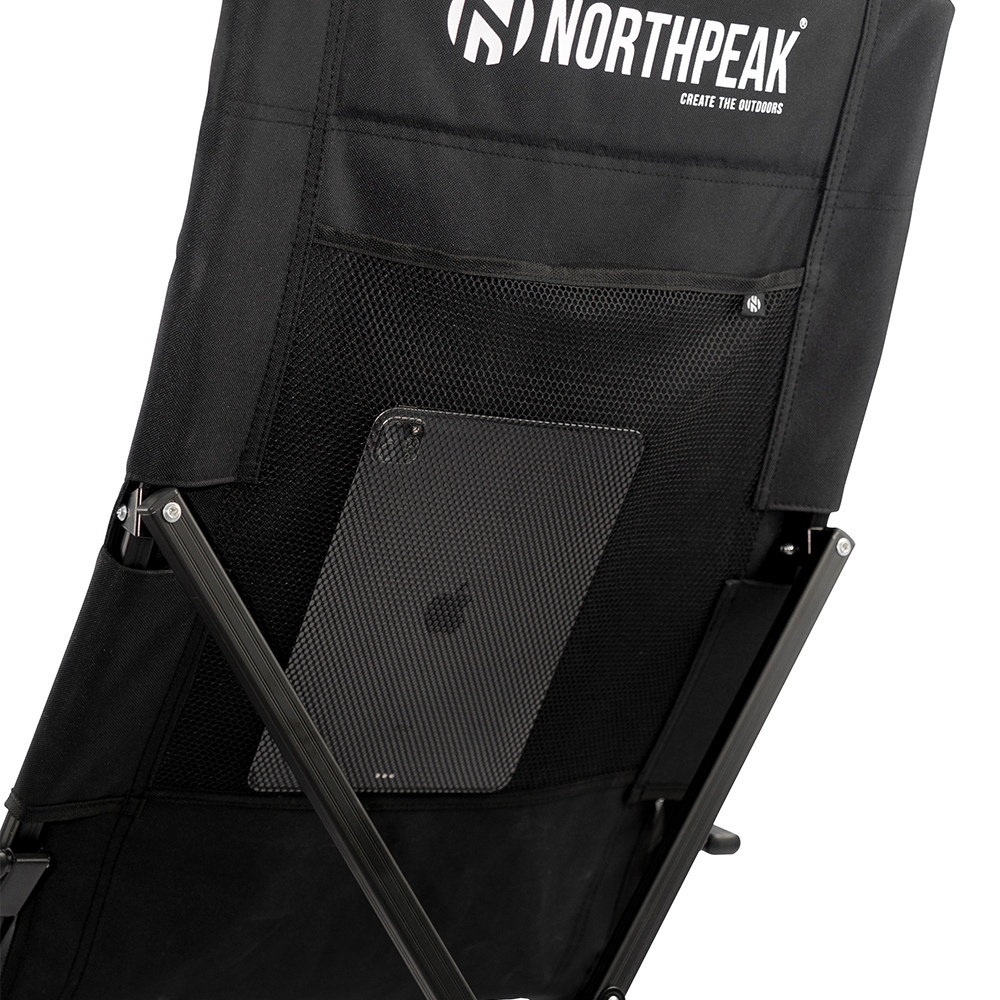 노스피크 롱 릴렉스 체어_블랙 | 데얼스 아웃도어 전문 플랫폼