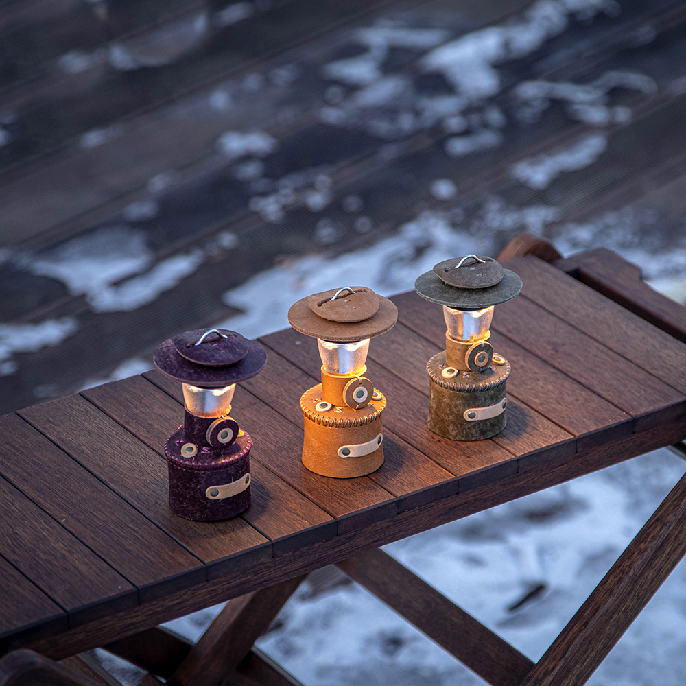 [캠핑덕] 골제로 랜턴 천연 가죽 쉐이드 커버 위스키 콜맨 가스랜턴 에디션 | 데얼스 아웃도어 전문 플랫폼