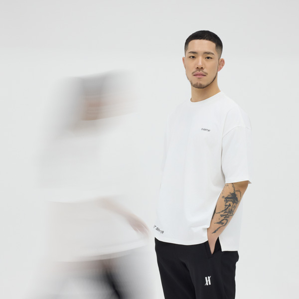 오버셔 라이프 스탠다드 워싱 반팔티 화이트 | 데얼스 아웃도어 전문 플랫폼