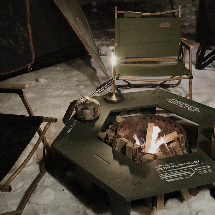 KEEP 우드 폴딩 가스 토치 | 데얼스 아웃도어 전문 플랫폼