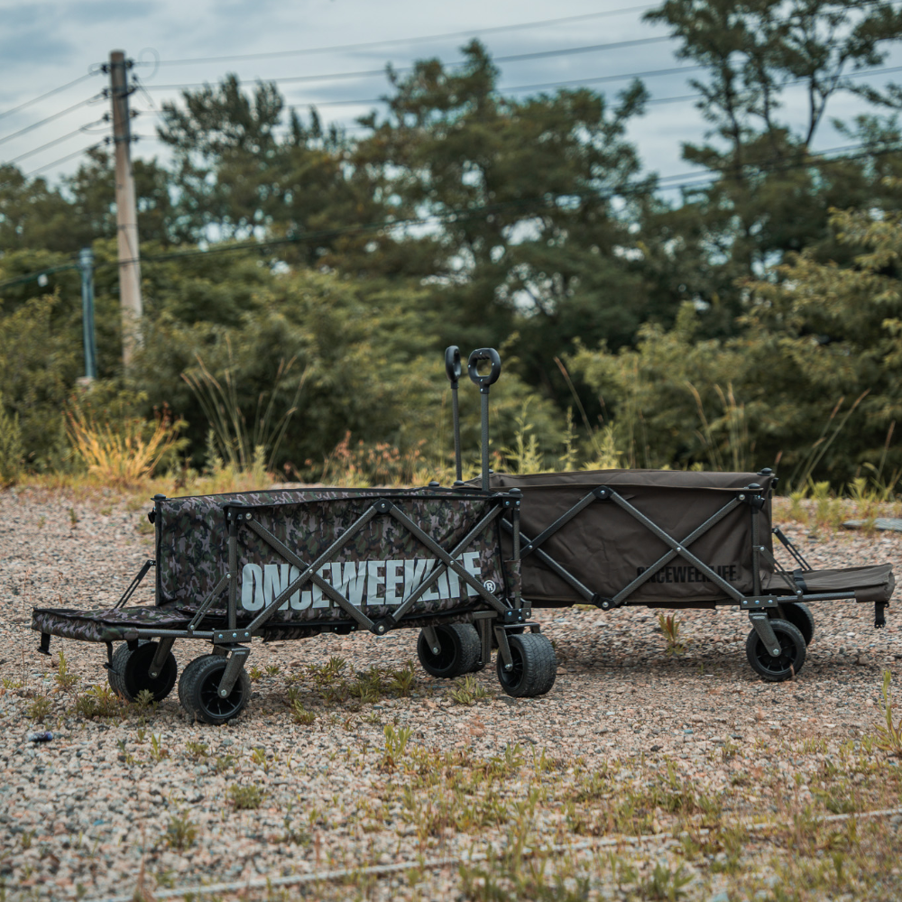 원스위크라이프 헤비듀티 뒷문 개방 오픈형 캠핑 웨건 OWA0281 | 데얼스 아웃도어 전문 플랫폼