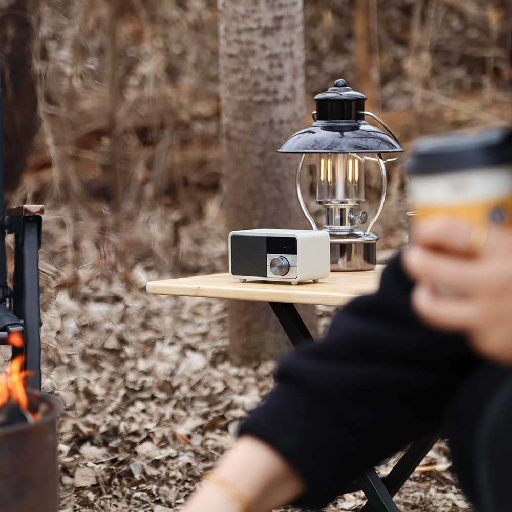 [정식수입] 산진 DDR-7 소형 블루투스 라디오 스피커 감성 캠핑 | 데얼스 아웃도어 전문 플랫폼