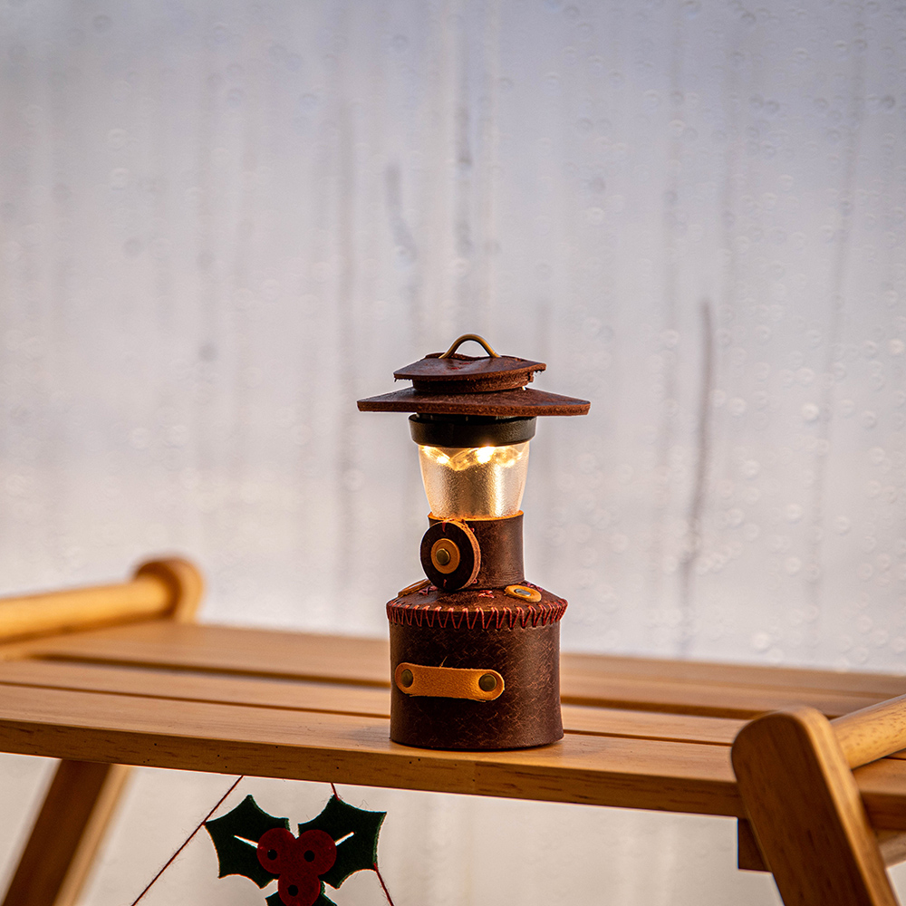 [캠핑덕] 골제로 랜턴 천연 가죽 쉐이드 커버 위스키 콜맨 가스랜턴 에디션 | 데얼스 아웃도어 전문 플랫폼