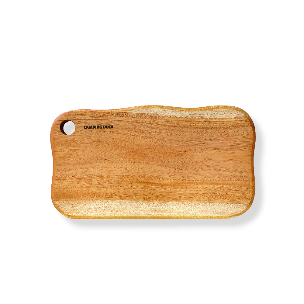 [캠핑덕] 마호가니 우드 도마 플레이팅 보드_버블 중형 | 데얼스 아웃도어 전문 플랫폼