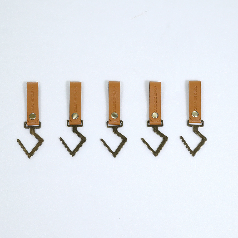 [캠핑덕] 인디언 행어 철제 가죽 고리 | 데얼스 아웃도어 전문 플랫폼