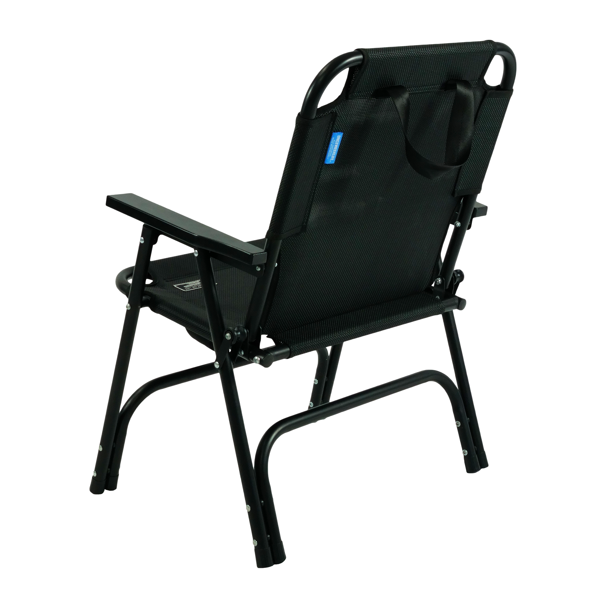 원스위크라이프 Textilene® 메쉬 야외용 폴딩 체어 1인용 | 데얼스 아웃도어 전문 플랫폼