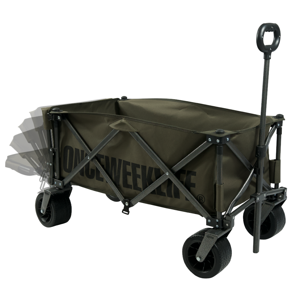 원스위크라이프 헤비듀티 뒷문 개방 오픈형 캠핑 웨건 OWA0281 | 데얼스 아웃도어 전문 플랫폼