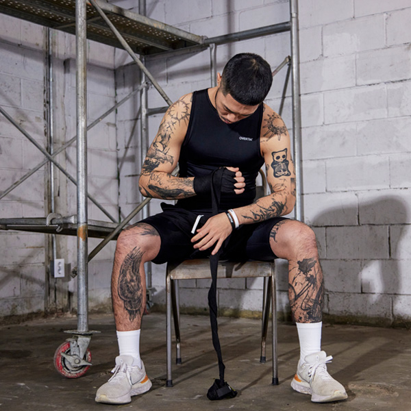 오버셔 스포츠 남자 타이즈 슬리브리스 | 데얼스 아웃도어 전문 플랫폼