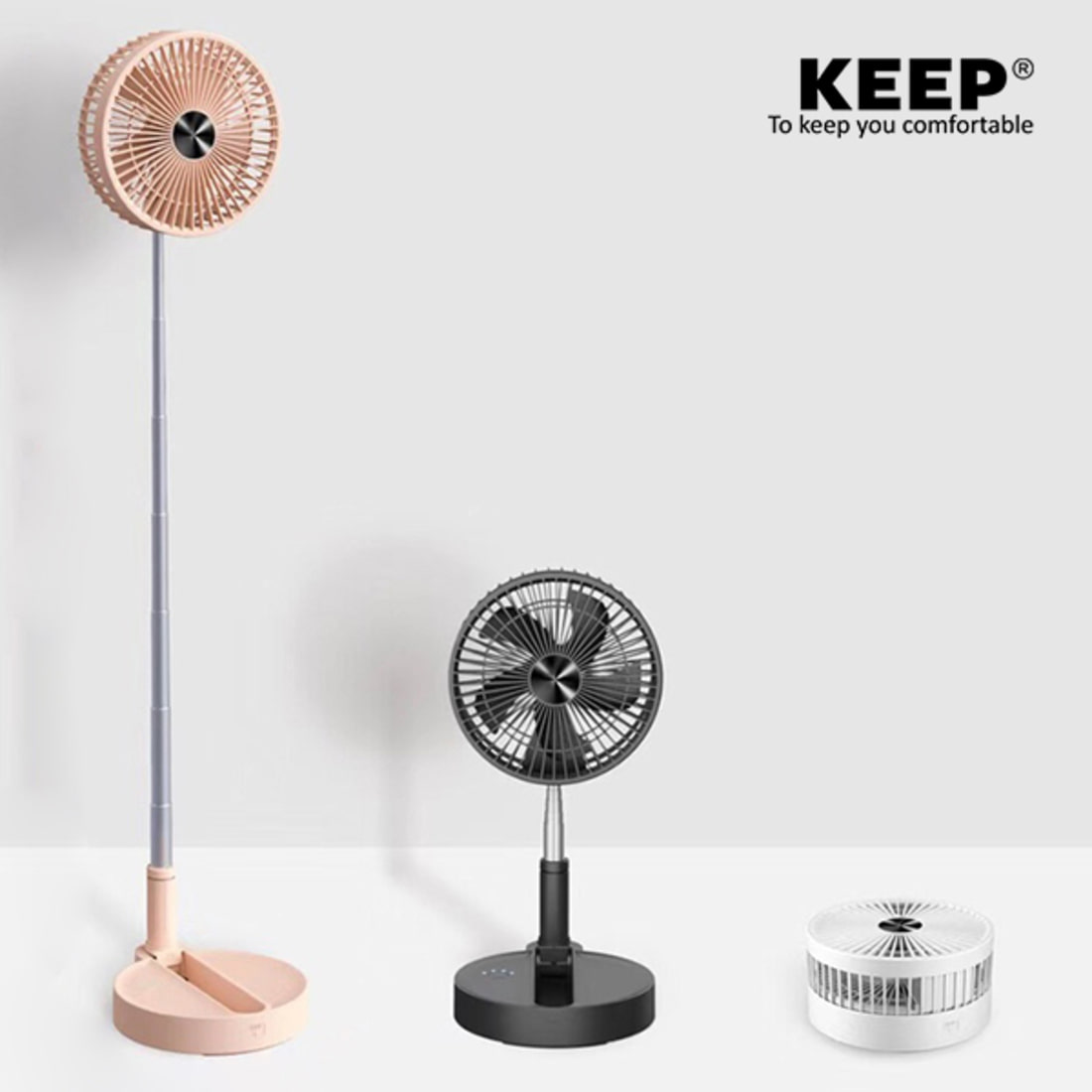 KEEP 폴더블 선풍기 | 데얼스 아웃도어 전문 플랫폼