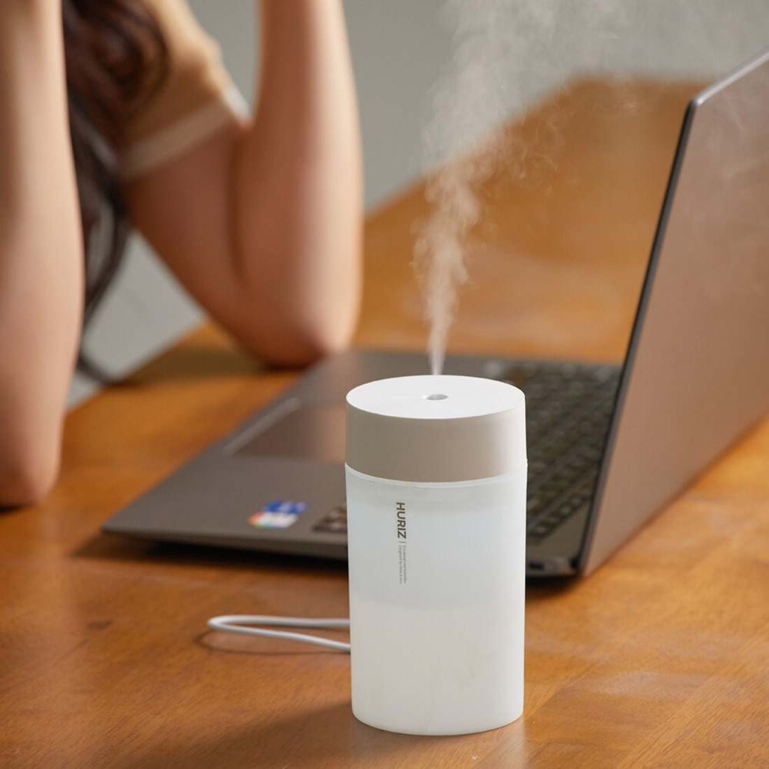 [휴라이즈] 무드등 유선 미니가습기 HR-Furimist 400ml | 데얼스 아웃도어 전문 플랫폼