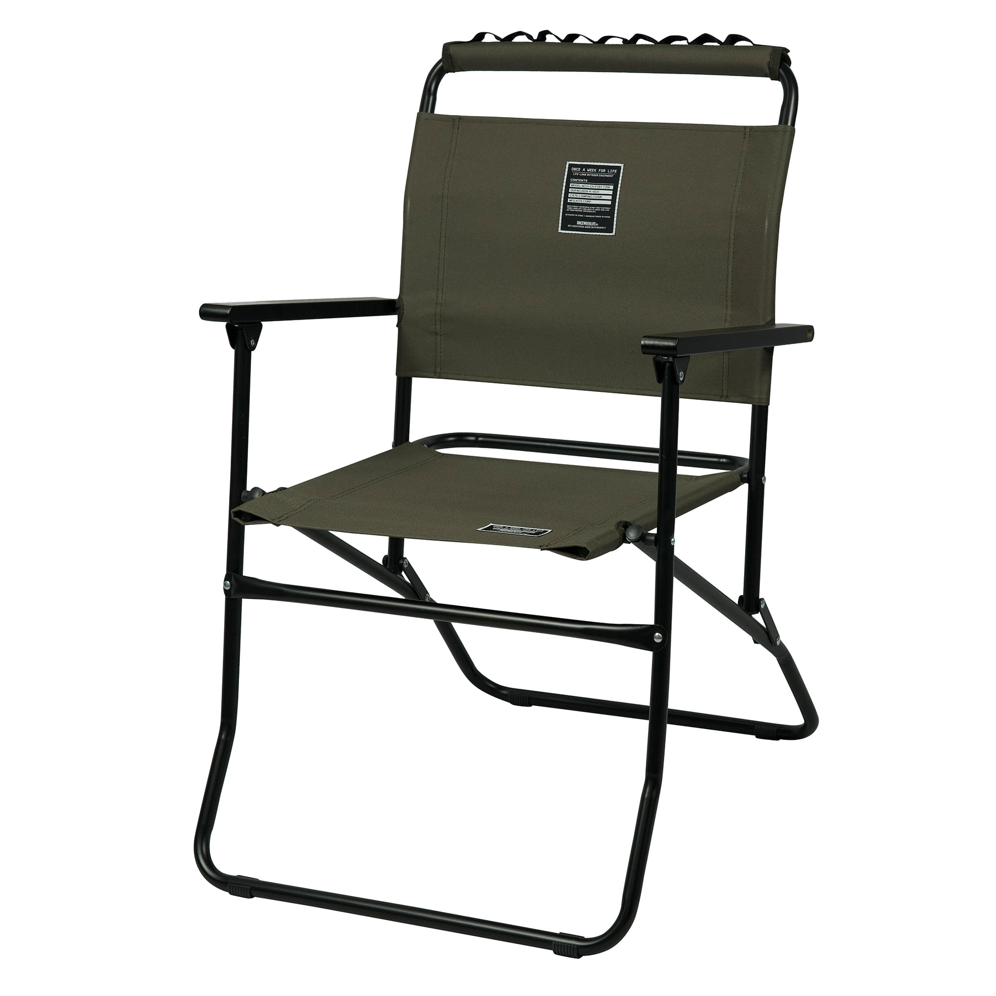 원스위크라이프 캠핑 폴딩 로버 체어 OCH0257 BLACK | 데얼스 아웃도어 전문 플랫폼