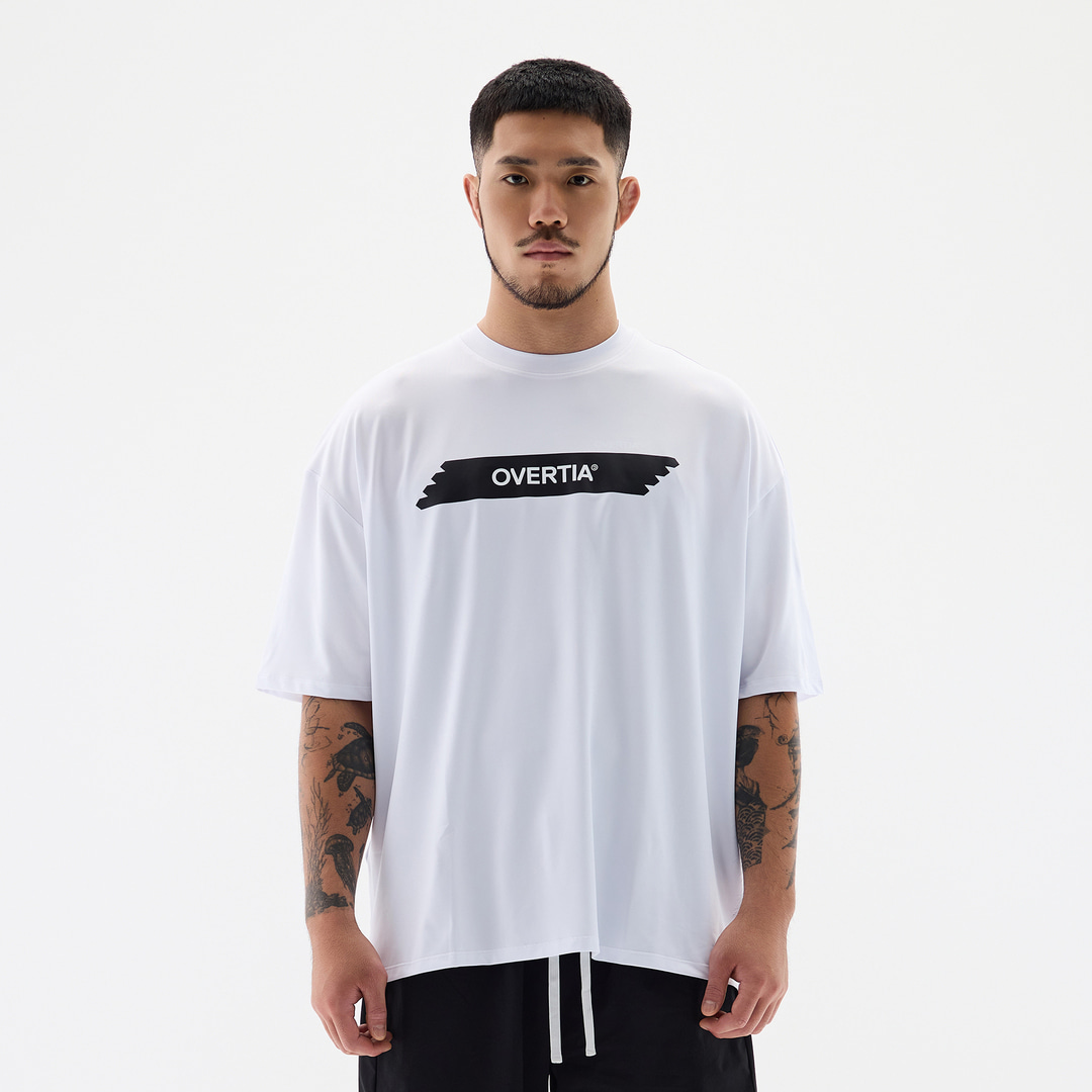 오버셔 스포츠 기능성 블랙 하이라이트 공용 반팔티 | 데얼스 아웃도어 전문 플랫폼