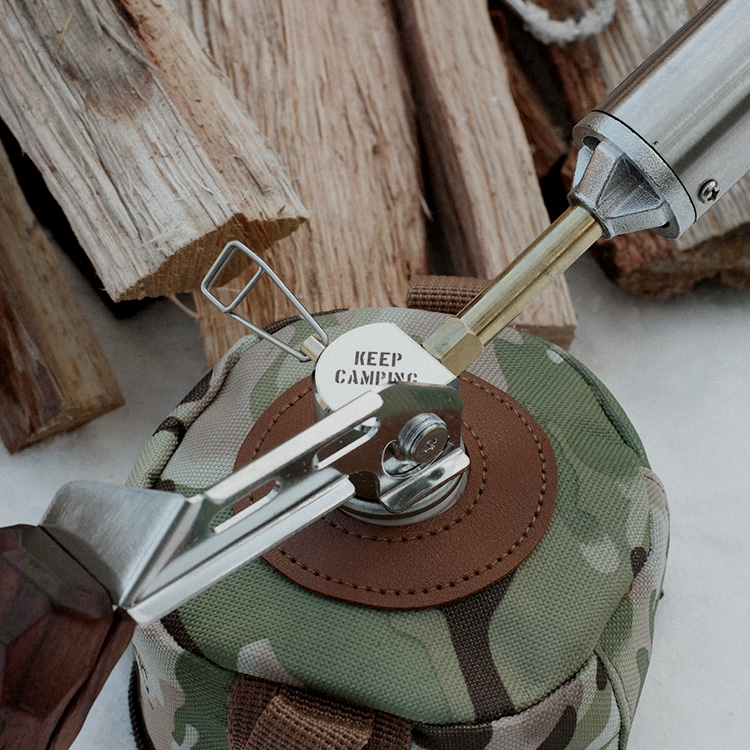 KEEP 우드 폴딩 가스 토치 | 데얼스 아웃도어 전문 플랫폼