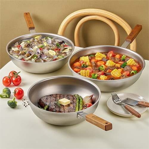 클래딘 리얼 티타늄 궁중팬 22/24/26cm  티타늄 원판 이연복 웍 | 데얼스 아웃도어 전문 플랫폼