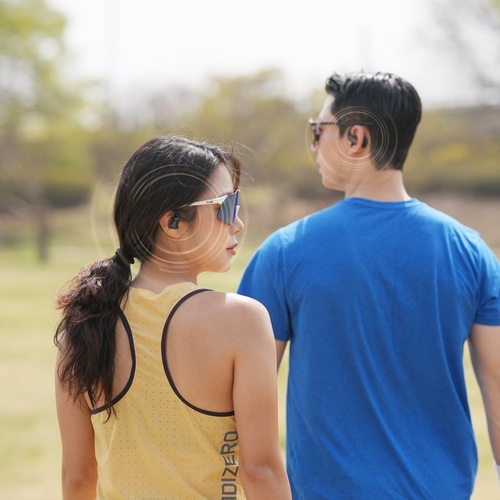 [1+1] [사운드본] 골전도 블루투스 이어폰 오픈형 무선 에어전도 스포츠 핸즈프리 LITE 01 | 데얼스 아웃도어 전문 플랫폼