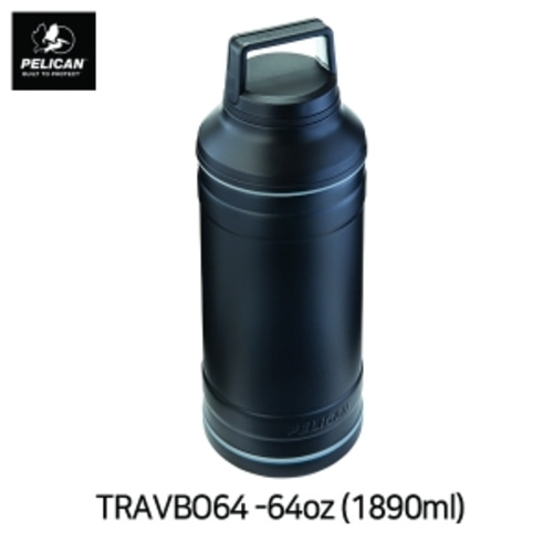 [Pelican Drinkware] 펠리칸 보온병 보냉병 TRAVBO64 -64oz (1890ml) 보틀 bottle | 데얼스 아웃도어 전문 플랫폼