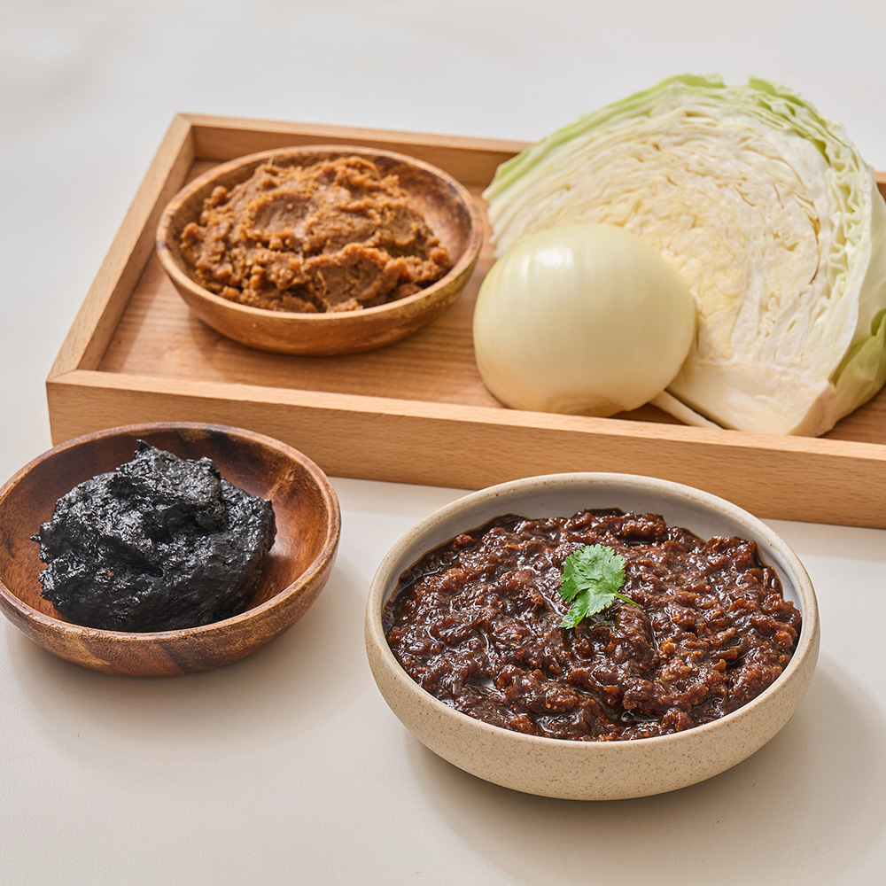 사평 채수 볶아 만든 드라이 유니 짜장  190G 1팩 + 1팩 | 데얼스 아웃도어 전문 플랫폼