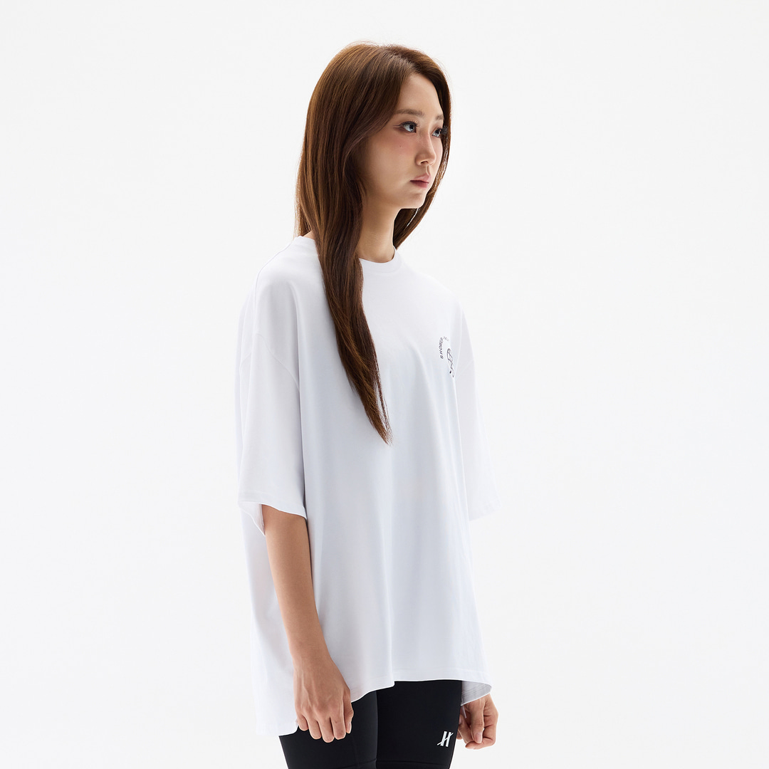 오버셔 라이프 지구본 반팔티 화이트 | 데얼스 아웃도어 전문 플랫폼