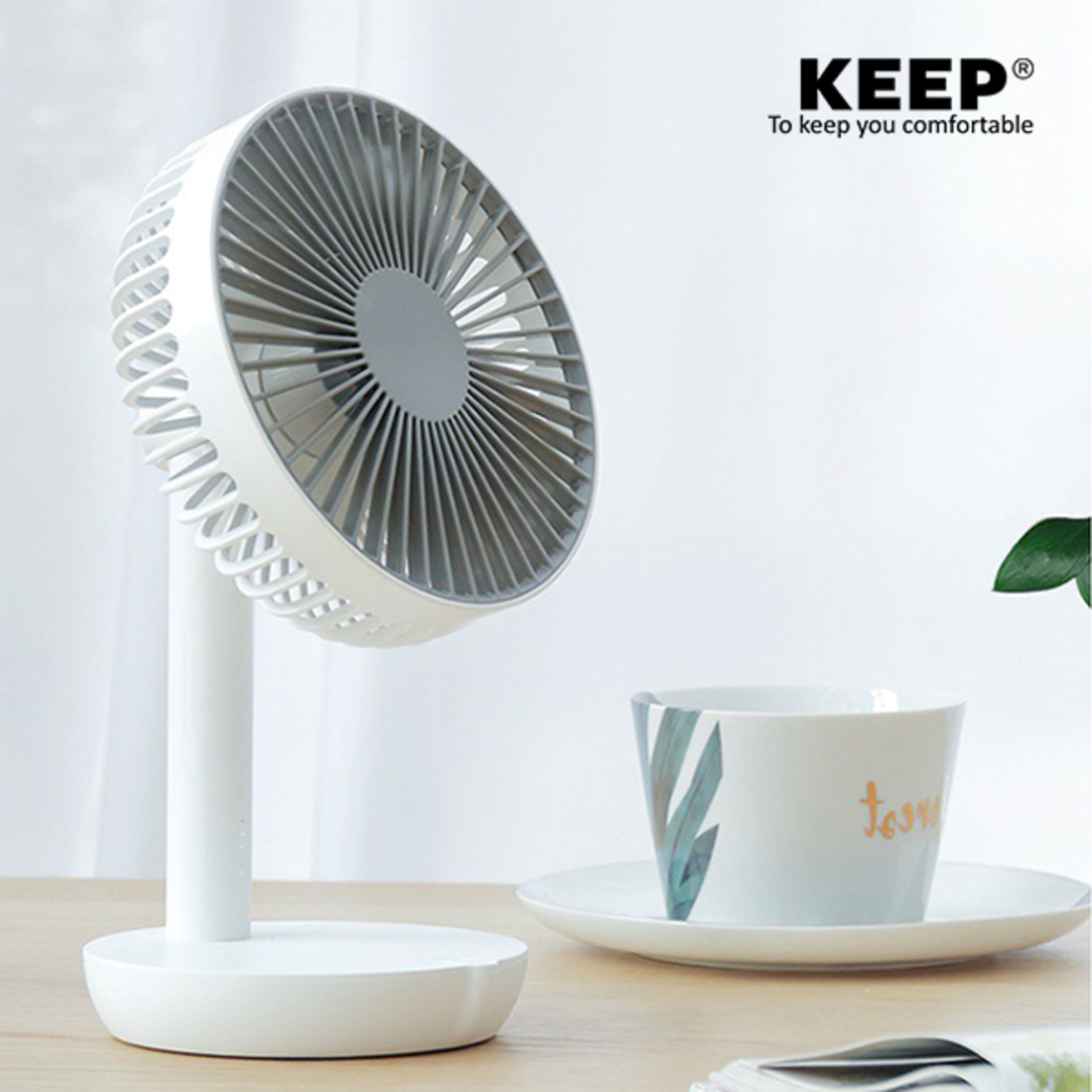 KEEP 심플데스크 선풍기 | 데얼스 아웃도어 전문 플랫폼
