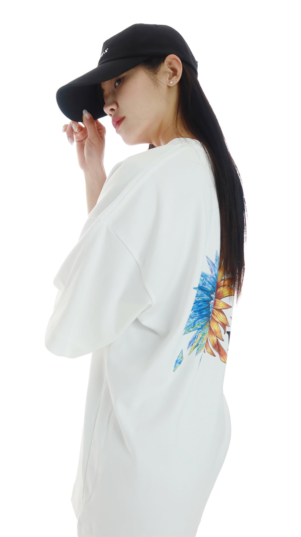 릴릭스 썬플라워 오버핏 티셔츠 | 데얼스 아웃도어 전문 플랫폼