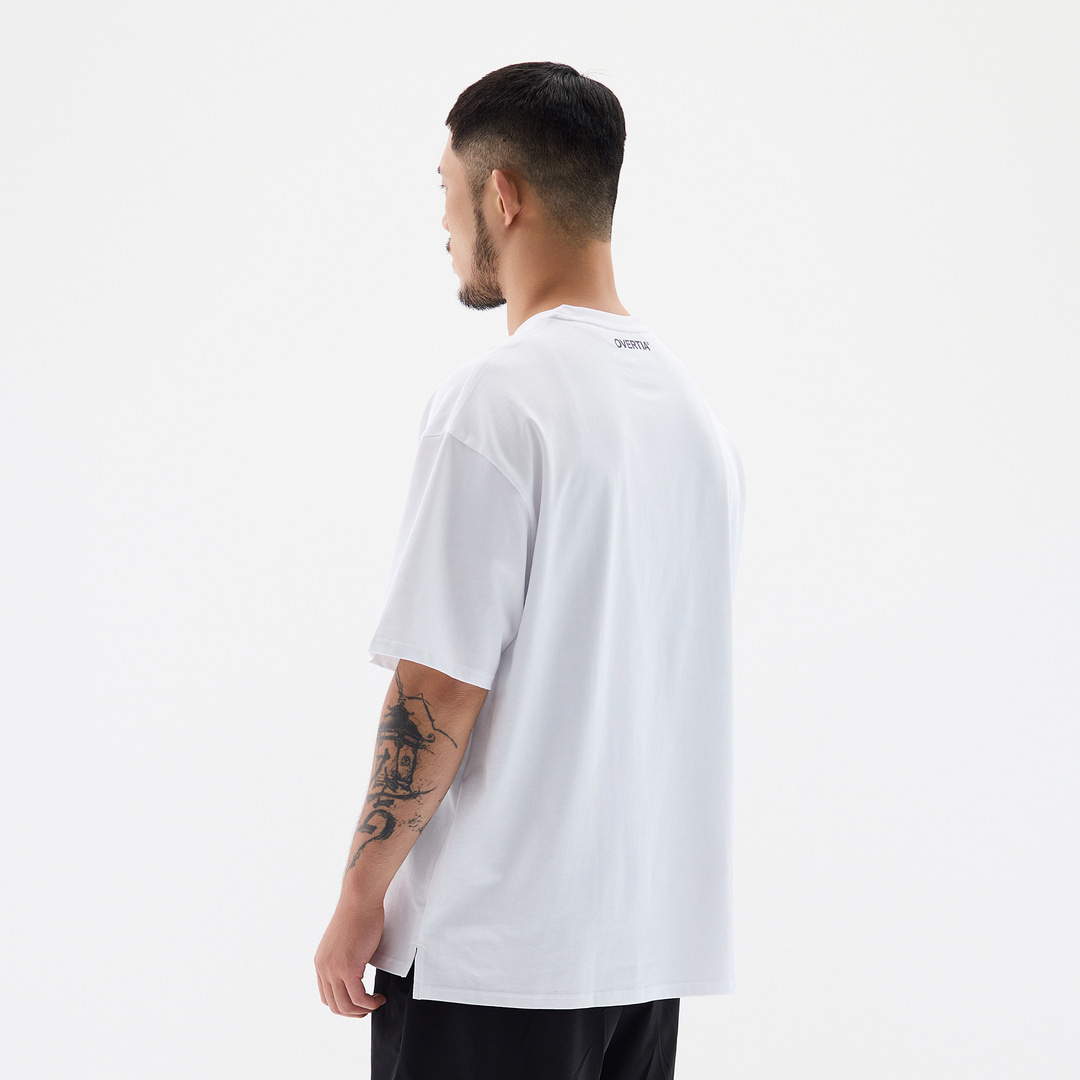 오버셔 라이프 지구본 반팔티 화이트 | 데얼스 아웃도어 전문 플랫폼