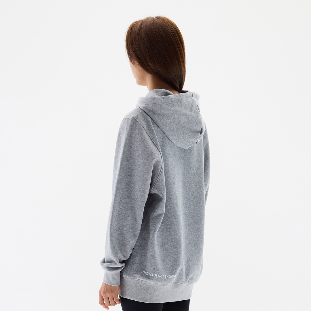 오버셔 라이프 스탠다드 후디 그레이 | 데얼스 아웃도어 전문 플랫폼