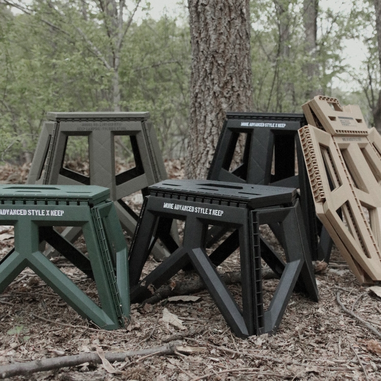 KEEP 원터치 폴딩 스툴 | 데얼스 아웃도어 전문 플랫폼